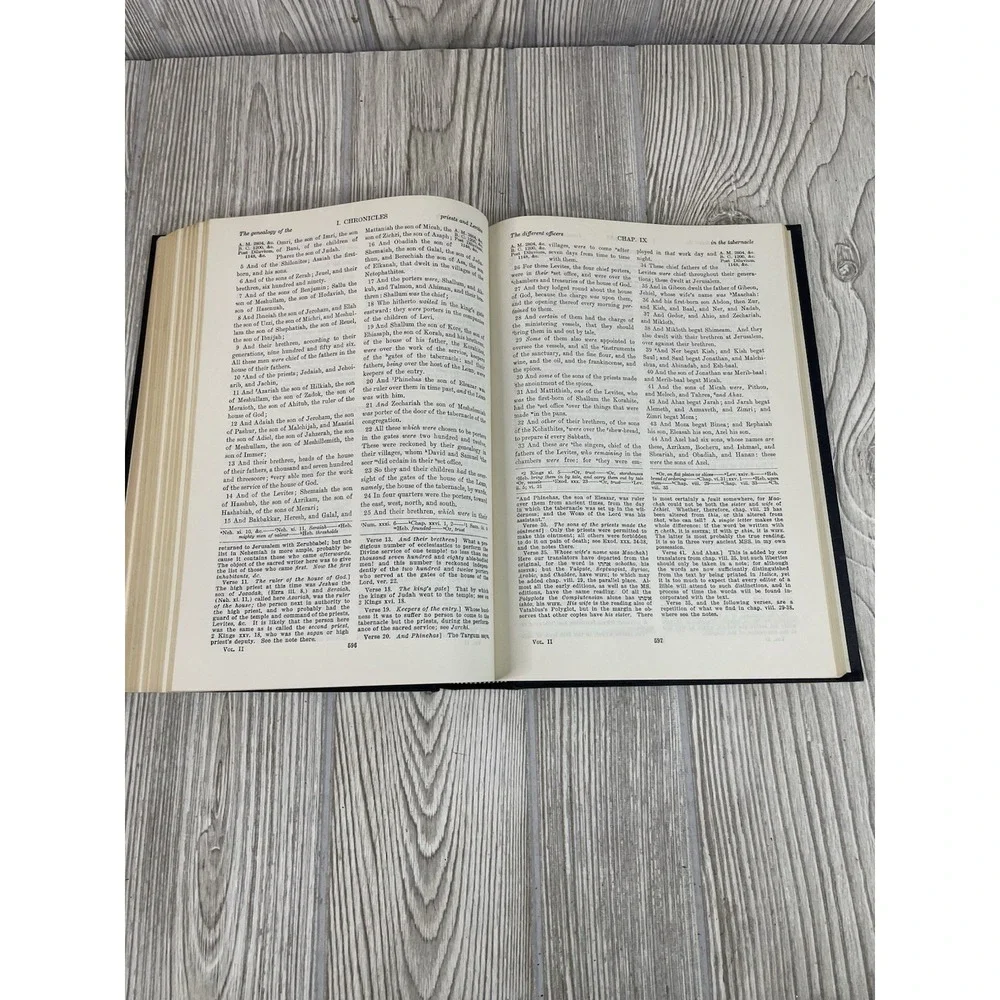 Vintage Clarke's Commentary Volume II Joshua Esther Hardcover